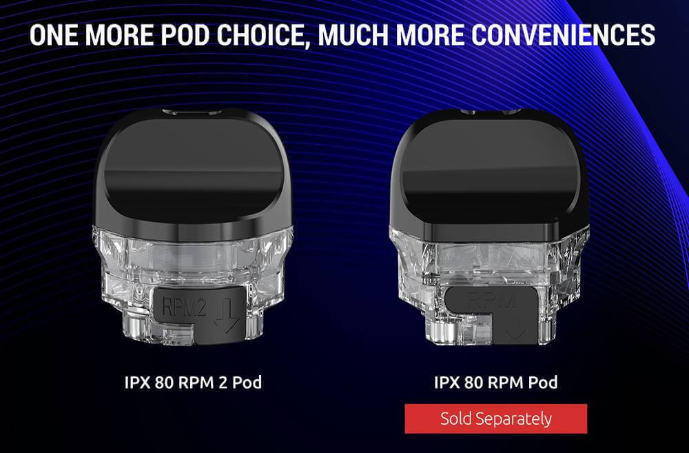 smok ipx 80 rpm 2 kartuş, ipx 80 rpm kartuş